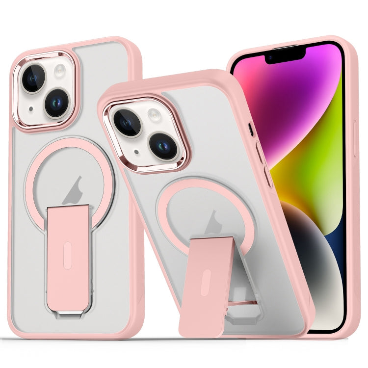 Acrylic Hybrid TPU MagSafe Holder Phone Case, For iPhone 14 / 13, For iPhone 14 Pro, For iPhone 14 Pro Max, For iPhone 13 Pro Max
