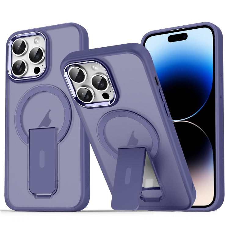 Acrylic Hybrid TPU MagSafe Holder Phone Case, For iPhone 14 / 13, For iPhone 14 Pro, For iPhone 14 Pro Max, For iPhone 13 Pro Max