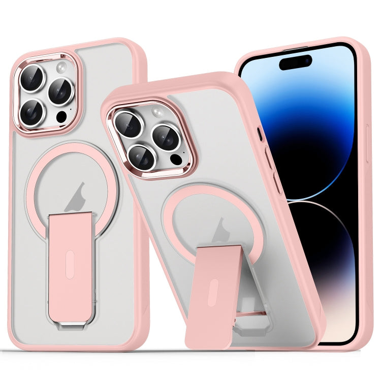 Acrylic Hybrid TPU MagSafe Holder Phone Case, For iPhone 14 / 13, For iPhone 14 Pro, For iPhone 14 Pro Max, For iPhone 13 Pro Max