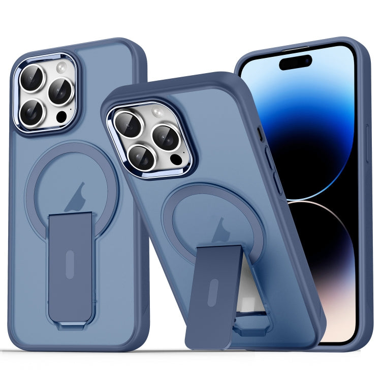 Acrylic Hybrid TPU MagSafe Holder Phone Case, For iPhone 14 / 13, For iPhone 14 Pro, For iPhone 14 Pro Max, For iPhone 13 Pro Max