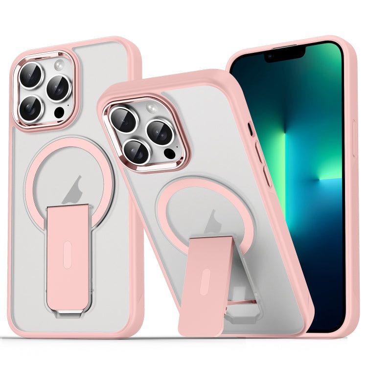 Acrylic Hybrid TPU MagSafe Holder Phone Case, For iPhone 12 Pro Max, For iPhone 13 Pro, For iPhone 12 / 12 Pro, For iPhone 11 Pro Max