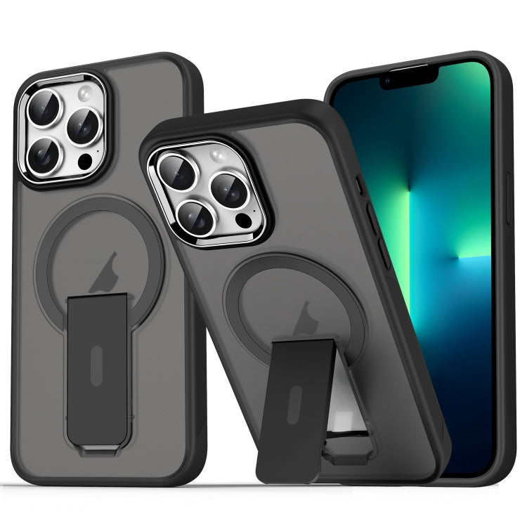 Acrylic Hybrid TPU MagSafe Holder Phone Case, For iPhone 12 Pro Max, For iPhone 13 Pro, For iPhone 12 / 12 Pro, For iPhone 11 Pro Max
