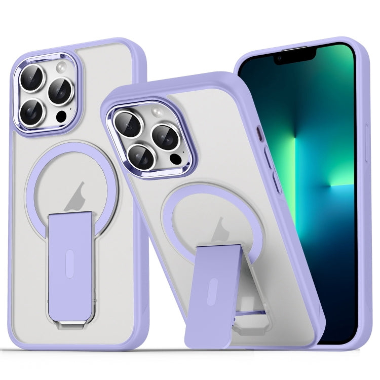 Acrylic Hybrid TPU MagSafe Holder Phone Case, For iPhone 12 Pro Max, For iPhone 13 Pro, For iPhone 12 / 12 Pro, For iPhone 11 Pro Max