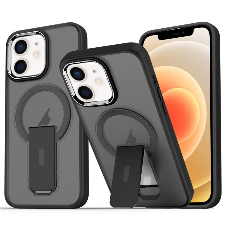 Acrylic Hybrid TPU MagSafe Holder Phone Case, For iPhone 12 Pro Max, For iPhone 13 Pro, For iPhone 12 / 12 Pro, For iPhone 11 Pro Max