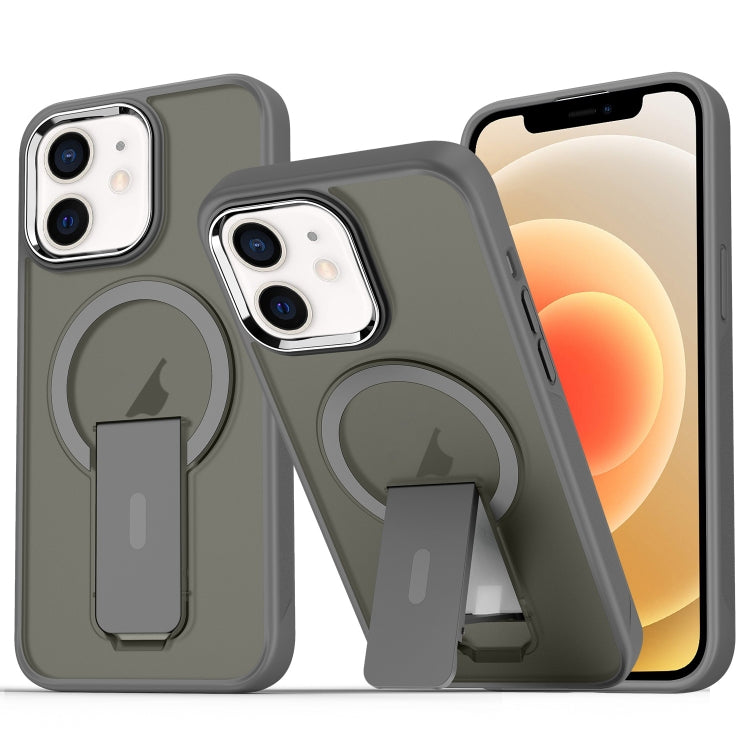 Acrylic Hybrid TPU MagSafe Holder Phone Case, For iPhone 12 Pro Max, For iPhone 13 Pro, For iPhone 12 / 12 Pro, For iPhone 11 Pro Max