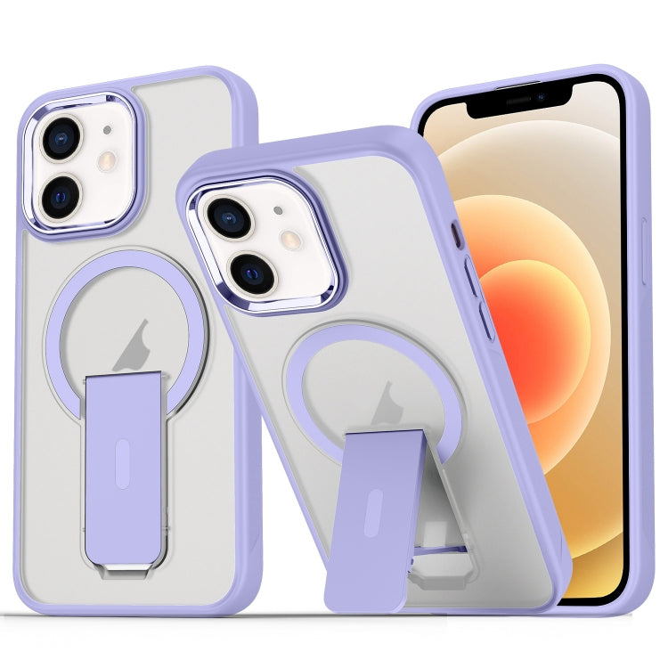 Acrylic Hybrid TPU MagSafe Holder Phone Case, For iPhone 12 Pro Max, For iPhone 13 Pro, For iPhone 12 / 12 Pro, For iPhone 11 Pro Max