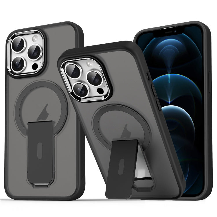Acrylic Hybrid TPU MagSafe Holder Phone Case, For iPhone 12 Pro Max, For iPhone 13 Pro, For iPhone 12 / 12 Pro, For iPhone 11 Pro Max