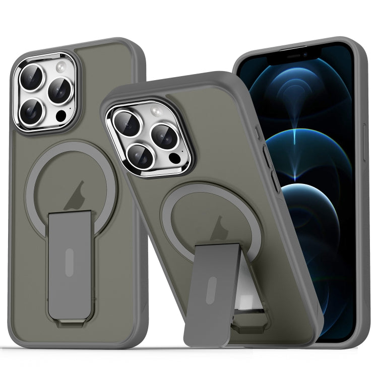 Acrylic Hybrid TPU MagSafe Holder Phone Case, For iPhone 12 Pro Max, For iPhone 13 Pro, For iPhone 12 / 12 Pro, For iPhone 11 Pro Max