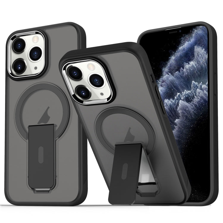 Acrylic Hybrid TPU MagSafe Holder Phone Case, For iPhone 12 Pro Max, For iPhone 13 Pro, For iPhone 12 / 12 Pro, For iPhone 11 Pro Max