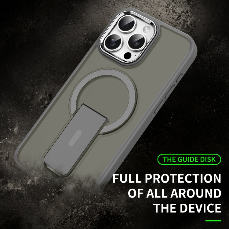 Acrylic Hybrid TPU MagSafe Holder Phone Case, For iPhone 16 Pro Max, For iPhone 16 Pro, For iPhone 16 Plus, For iPhone 16