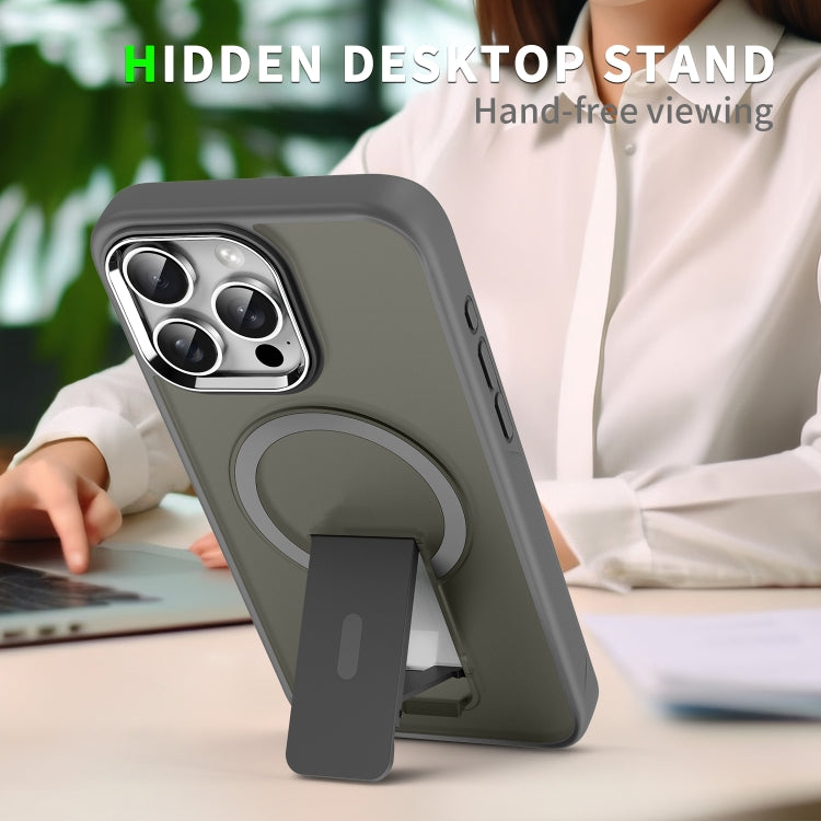Acrylic Hybrid TPU MagSafe Holder Phone Case, For iPhone 12 Pro Max, For iPhone 13 Pro, For iPhone 12 / 12 Pro, For iPhone 11 Pro Max
