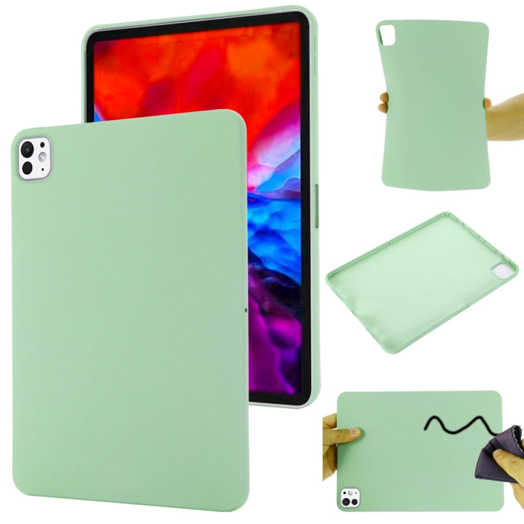 Pure Color Liquid Silicone Shockproof Tablet Case, For iPad Air 13 2025 / 2024, For iPad Pro 13 2024, For iPad Pro 11 2024