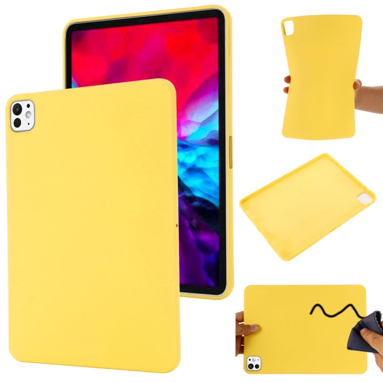 Pure Color Liquid Silicone Shockproof Tablet Case, For iPad Air 13 2025 / 2024, For iPad Pro 13 2024, For iPad Pro 11 2024