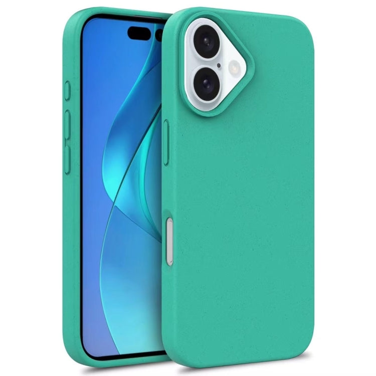 Wheat Straw TPU Phone Case, For iPhone 16 Pro, For iPhone 16 Plus, For iPhone 16