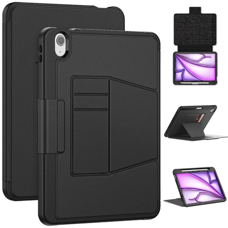 Smart B Magnetic Holder Leather Tablet Case, For iPad Air 11 2025 / 2024, For iPad Pro 11 2024