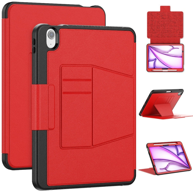 Smart B Magnetic Holder Leather Tablet Case, For iPad Air 11 2025 / 2024, For iPad Pro 11 2024