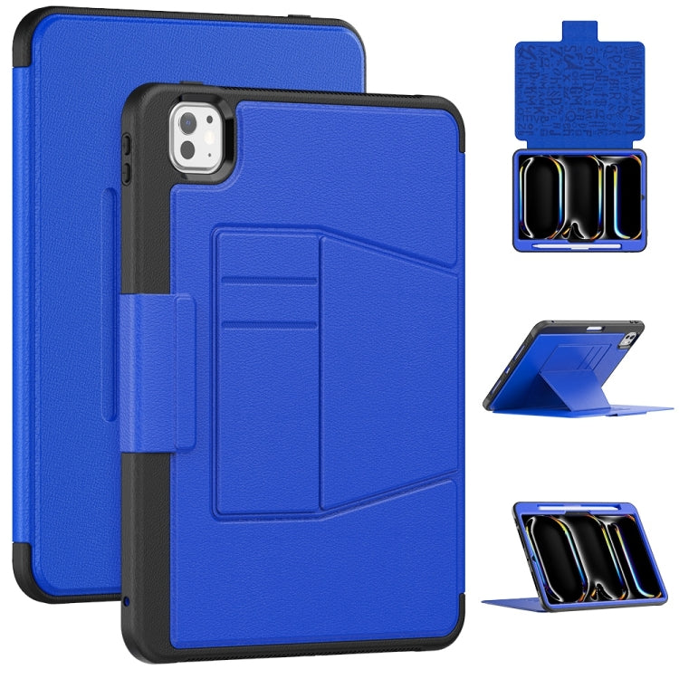 Smart B Magnetic Holder Leather Tablet Case, For iPad Air 11 2025 / 2024, For iPad Pro 11 2024