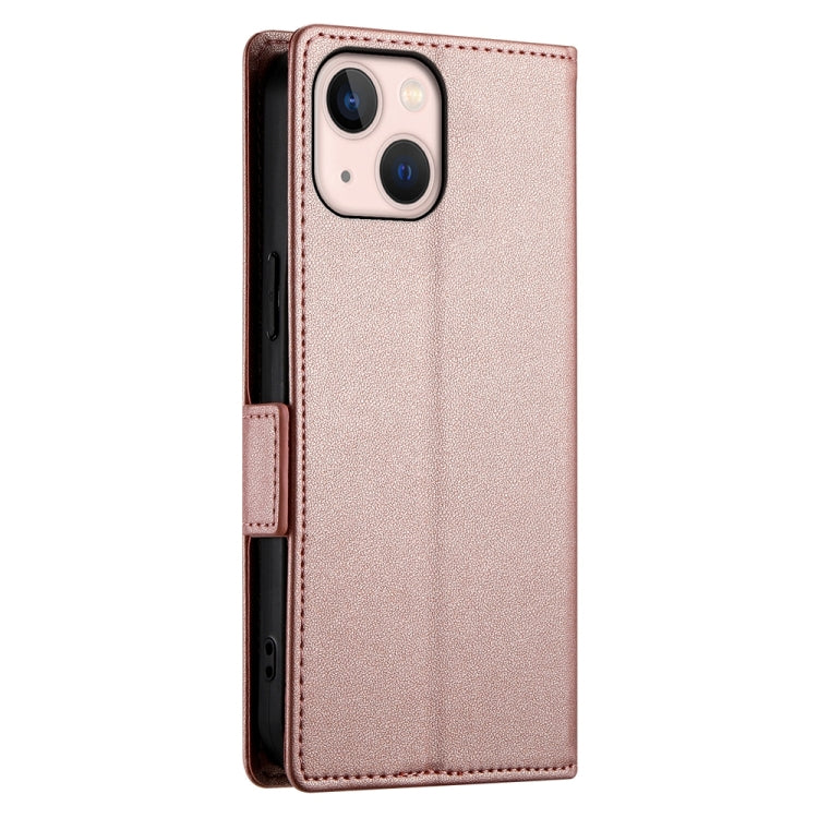 Side Buckle Magnetic Frosted Leather Phone Case, For iPhone 13 mini, For iPhone 12 / 12 Pro, For iPhone 12 Pro Max