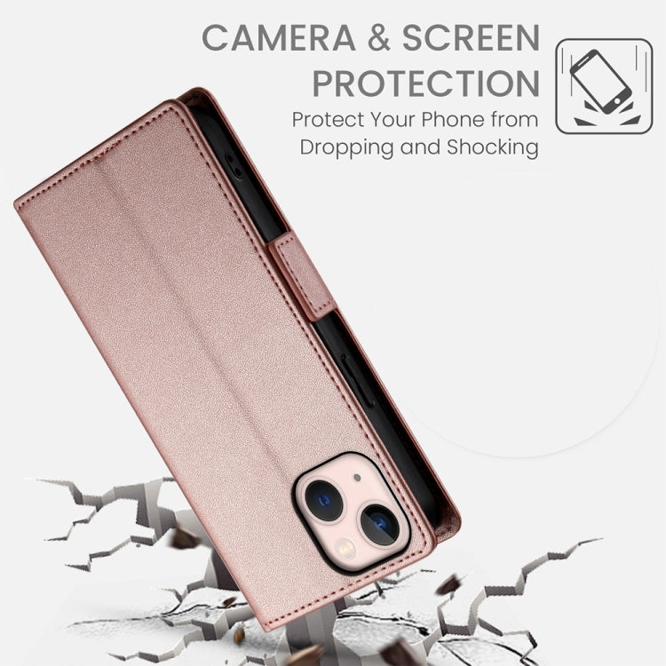 Side Buckle Magnetic Frosted Leather Phone Case, For iPhone 13 mini, For iPhone 12 / 12 Pro, For iPhone 12 Pro Max
