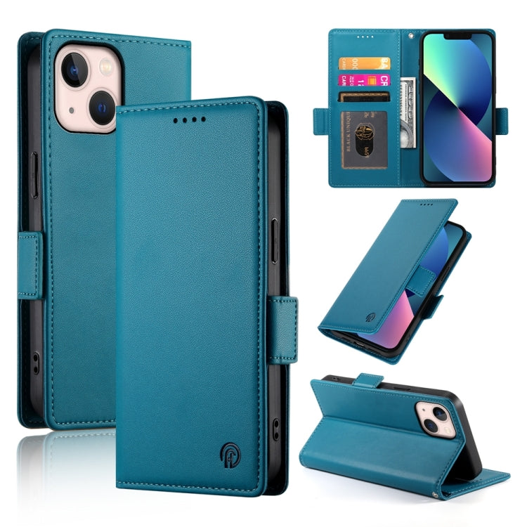 Side Buckle Magnetic Frosted Leather Phone Case, For iPhone 13 mini, For iPhone 12 / 12 Pro, For iPhone 12 Pro Max