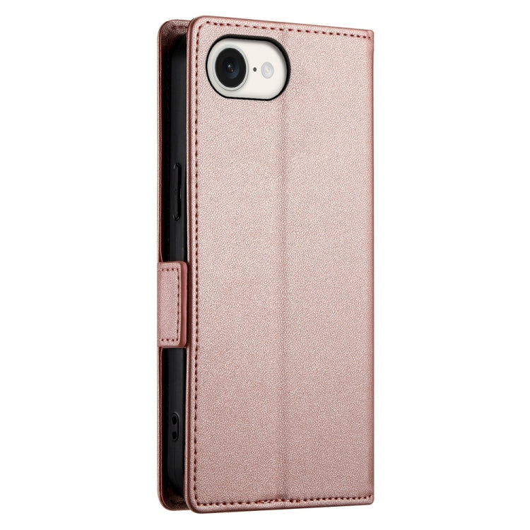 Side Buckle Magnetic Frosted Leather Phone Case, For iPhone 17e / 16e, For iPhone 17 Pro Max, For iPhone 17 Pro