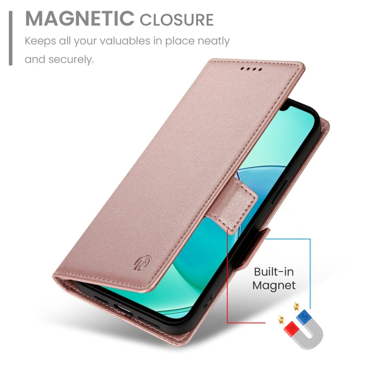 Side Buckle Magnetic Frosted Leather Phone Case, For iPhone 17e / 16e, For iPhone 17 Pro Max, For iPhone 17 Pro
