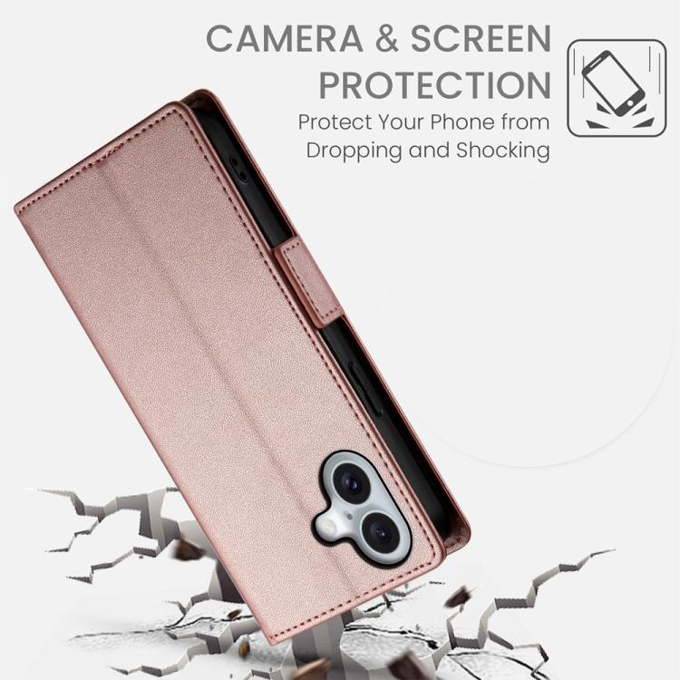 Side Buckle Magnetic Frosted Leather Phone Case