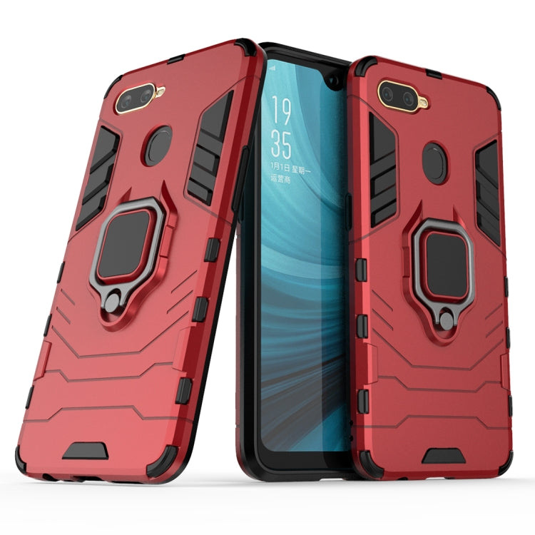 Shockproof PC + TPU Protective Case with Magnetic Ring Holder, For iPhone 12 mini, For OPPO A7 / A12, For Vivo iQOO Z1x, For Vivo X50 Pro+, For OnePlus Nord, For OPPO A72 5G, For Galaxy M01