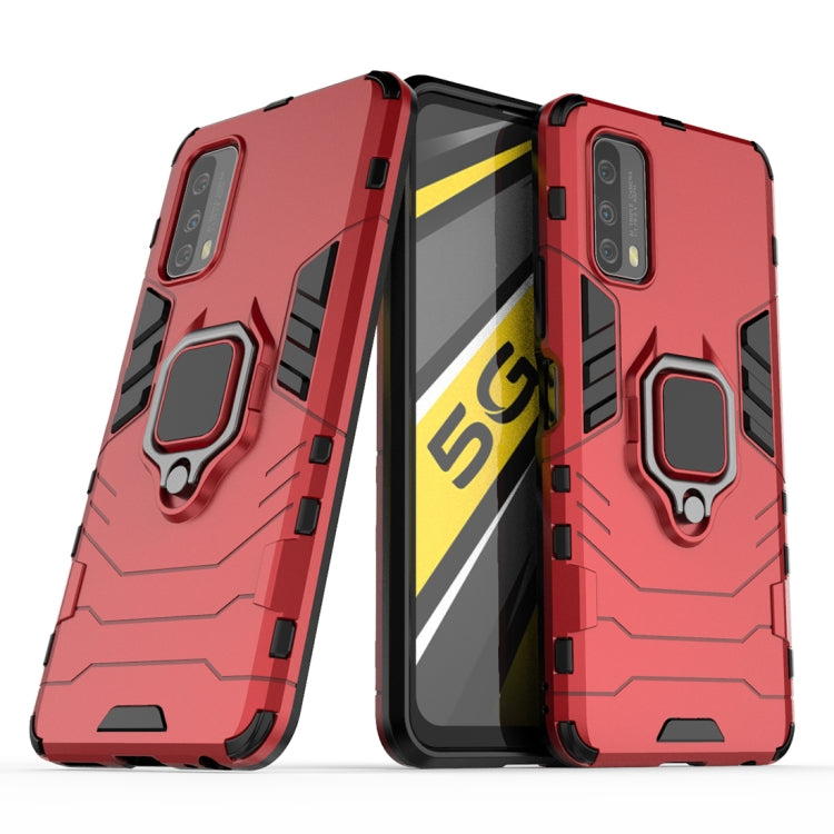 Shockproof PC + TPU Protective Case with Magnetic Ring Holder, For iPhone 12 mini, For OPPO A7 / A12, For Vivo iQOO Z1x, For Vivo X50 Pro+, For OnePlus Nord, For OPPO A72 5G, For Galaxy M01