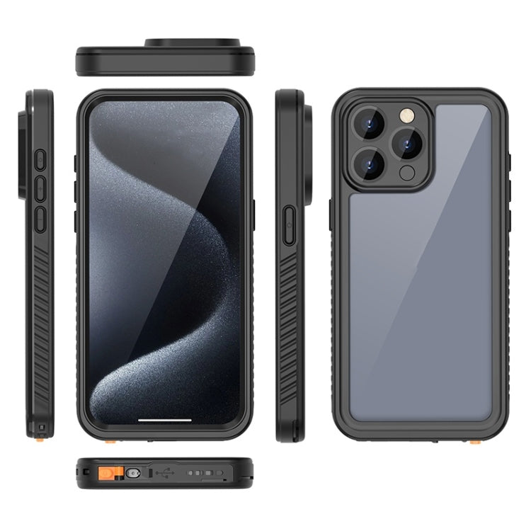 RedPepper Shockproof IP68 Waterproof PC + TPU Protective Case, For iPhone 15 Pro Max, For iPhone 15 Pro, For iPhone 15 Plus, For iPhone 15