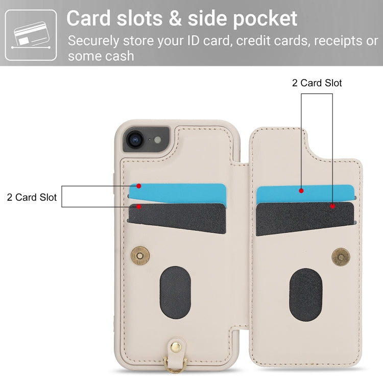 Crossbody Flower Pattern Leather Phone Case, For iPhone SE 2022 / SE 2020, For iPhone 13 Pro Max, For iPhone 13 Pro, For iPhone 12 / 12 Pro