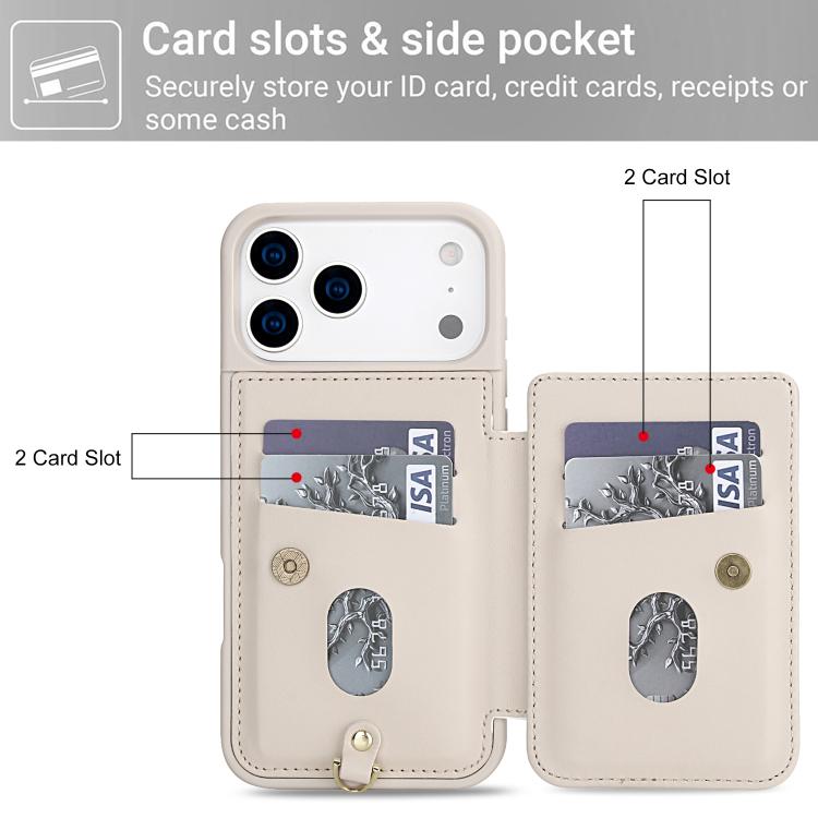 Crossbody Flower Pattern Leather Phone Case, For iPhone 17 Pro Max, For iPhone 17 Pro, For iPhone 17, For iPhone Air