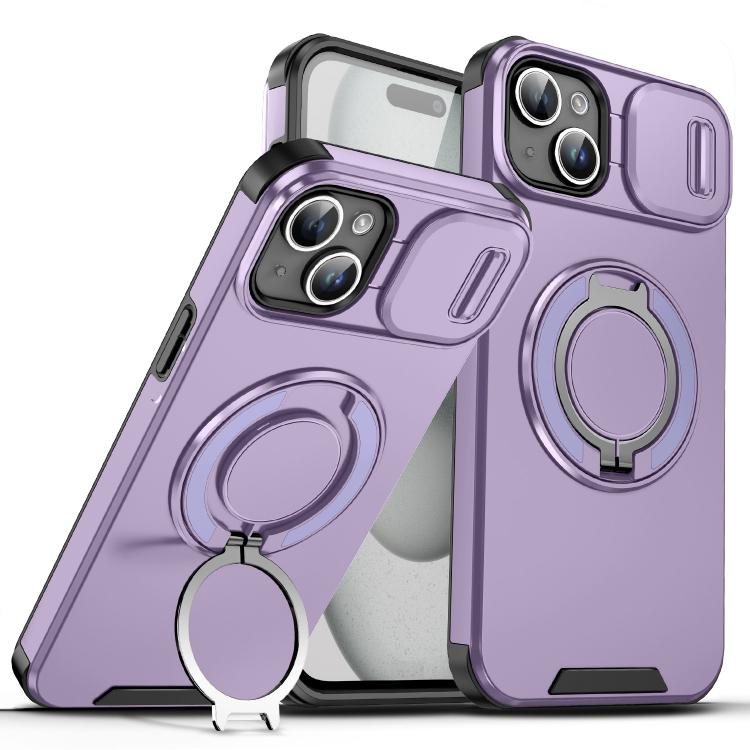 Sliding Camshield Ring Holder Phone Case, For iPhone 14 Pro Max, For iPhone 13 Pro Max, For iPhone 13 Pro, For iPhone 13