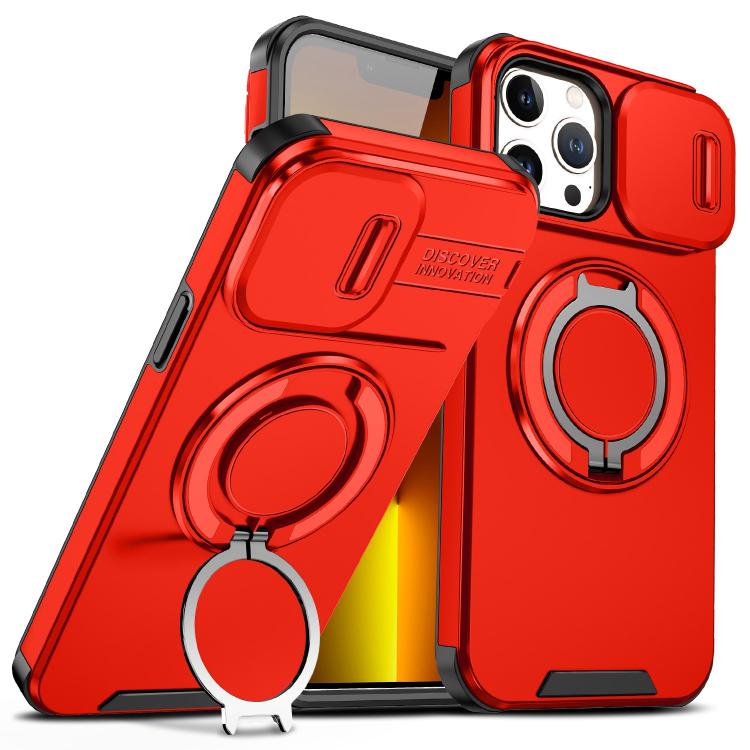 Sliding Camshield Ring Holder Phone Case, For iPhone 12, For iPhone 12 Pro Max, For iPhone 12 Pro, For iPhone 11 Pro Max