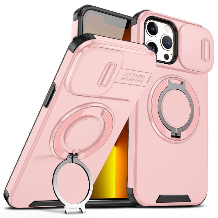 Sliding Camshield Ring Holder Phone Case, For iPhone 12, For iPhone 12 Pro Max, For iPhone 12 Pro, For iPhone 11 Pro Max