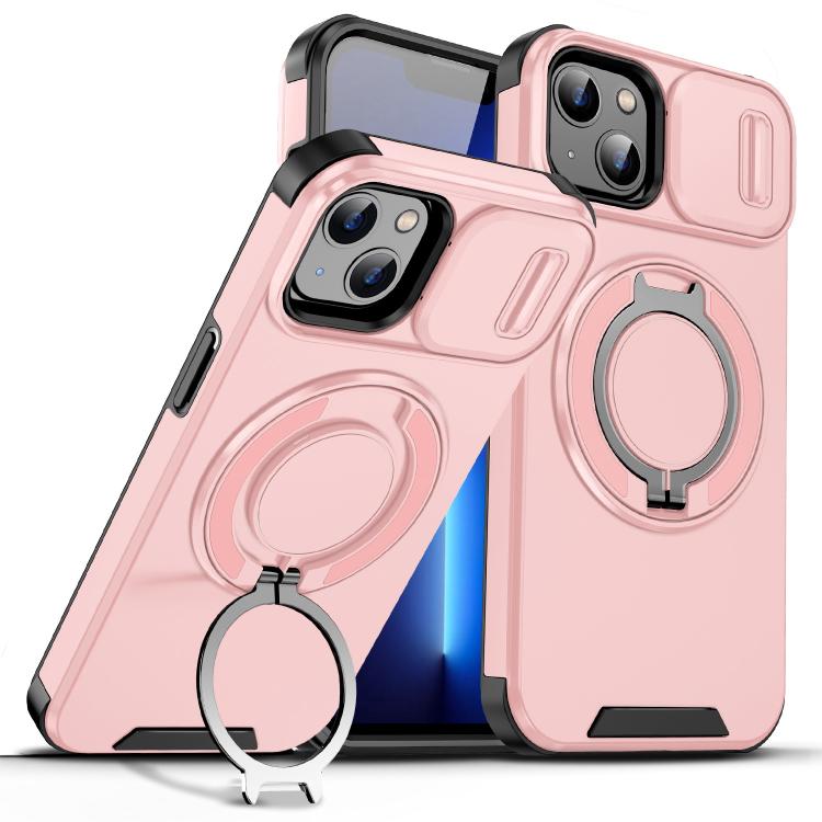 Sliding Camshield Ring Holder Phone Case, For iPhone 11, For iPhone 11 Pro