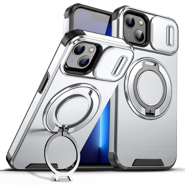 Sliding Camshield Ring Holder Phone Case, For iPhone 11, For iPhone 11 Pro