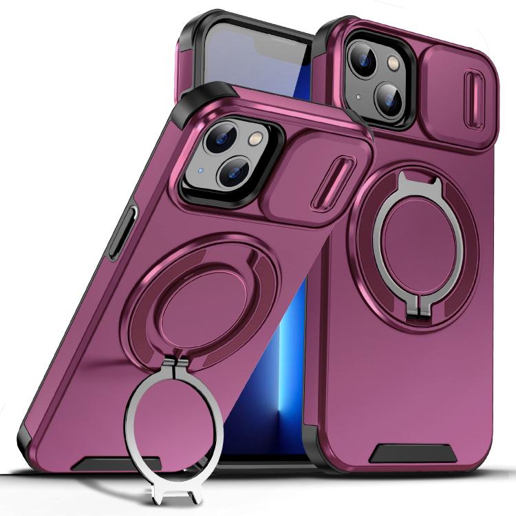 Sliding Camshield Ring Holder Phone Case, For iPhone 11, For iPhone 11 Pro