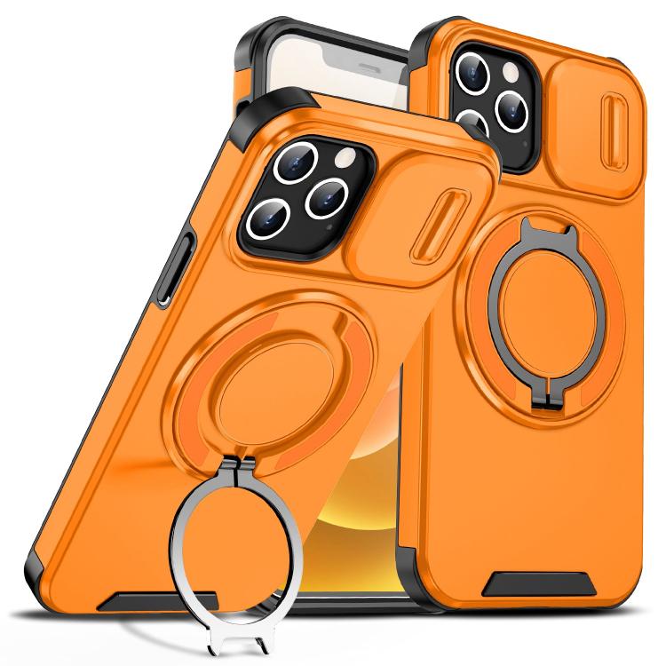 Sliding Camshield Ring Holder Phone Case, For iPhone 11, For iPhone 11 Pro