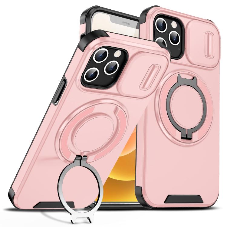 Sliding Camshield Ring Holder Phone Case, For iPhone 11, For iPhone 11 Pro