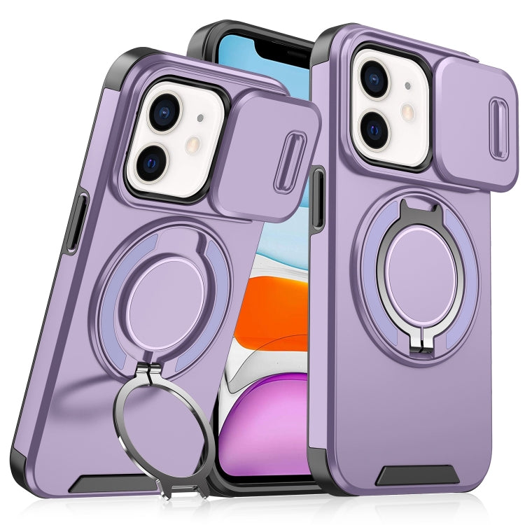 Sliding Camshield Ring Holder Phone Case, For iPhone 11, For iPhone 11 Pro