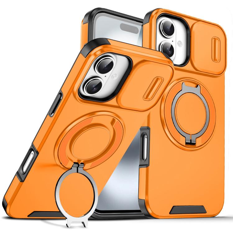 Sliding Camshield Ring Holder Phone Case, For iPhone 16, For iPhone 15 Pro Max, For iPhone 15 Pro, For iPhone 15 Plus