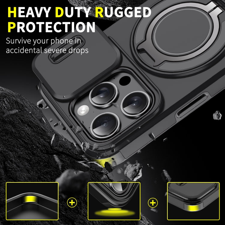 Sliding Camshield Ring Holder Phone Case, For iPhone 11, For iPhone 11 Pro