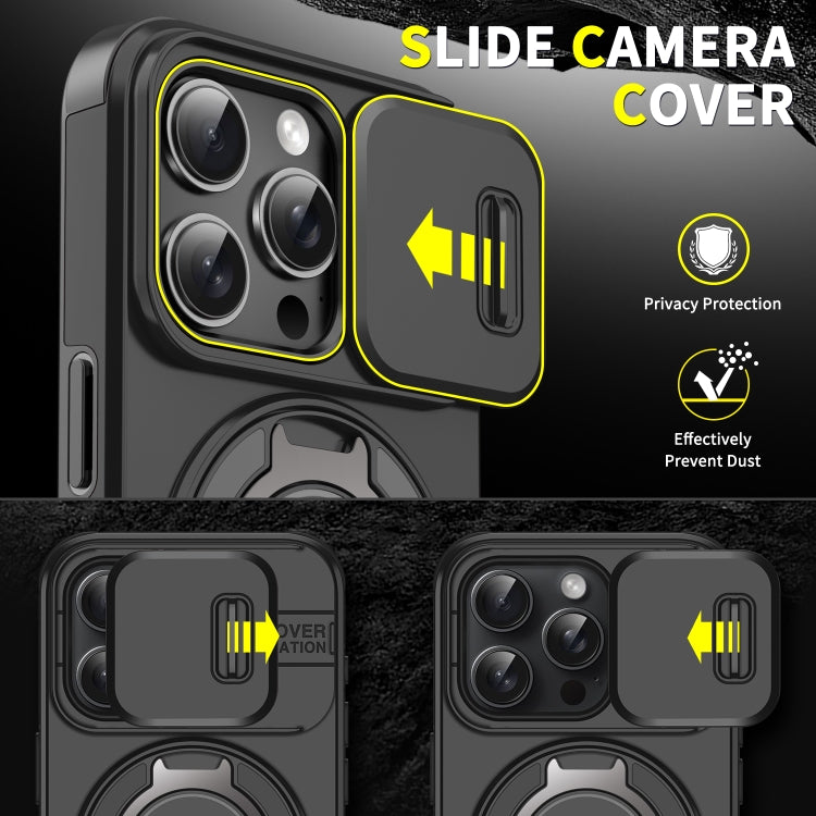 Sliding Camshield Ring Holder Phone Case, For iPhone 11, For iPhone 11 Pro