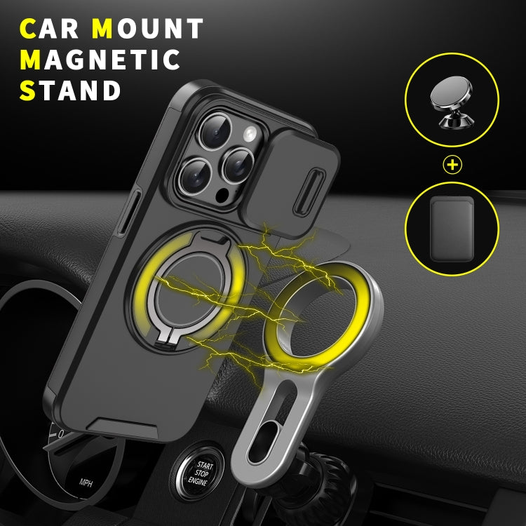 Sliding Camshield Ring Holder Phone Case, For iPhone 14 Pro Max, For iPhone 13 Pro Max, For iPhone 13 Pro, For iPhone 13
