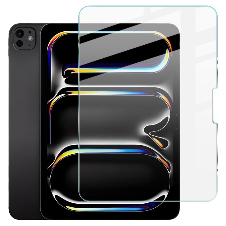 imak H Series Tablet PC Full Screen Tempered Glass Film, For iPad 2025 / A16 11 inch 2025, For iPad Air 11 2024 / 2025, For iPad Air 11 inch M3 2025, For iPad Air 13 2024 / Pro 13 2024, For iPad Air 13 inch M3 2025, For iPad Pro 11 2024