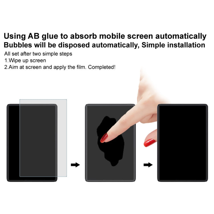 imak H Series Tablet PC Full Screen Tempered Glass Film, For iPad 2025 / A16 11 inch 2025, For iPad Air 11 2024 / 2025, For iPad Air 11 inch M3 2025, For iPad Air 13 2024 / Pro 13 2024, For iPad Air 13 inch M3 2025, For iPad Pro 11 2024