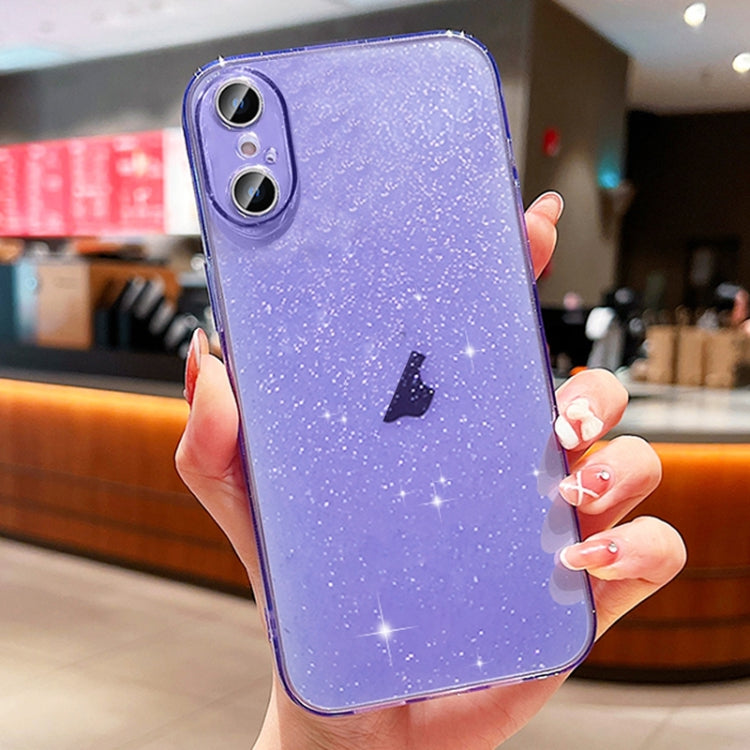 Glitter Powder TPU Phone Case, For iPhone XS Max