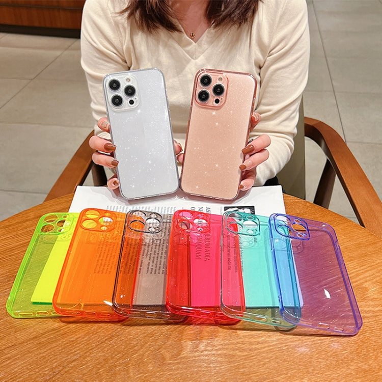 Glitter Powder TPU Phone Case, For iPhone 12 Pro Max, For iPhone 12 Pro, For iPhone 11 Pro Max, For iPhone 11, For iPhone XS / X, For iPhone XR