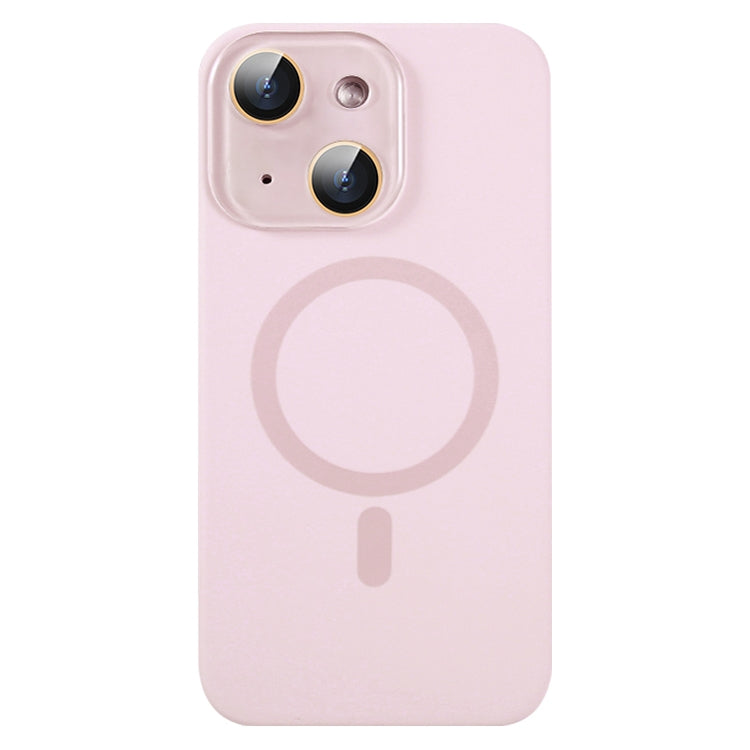 Liquid Silicone MagSafe Full Coverage Phone Case with Lens Film, For iPhone 15 Pro, For iPhone 15 Plus, For iPhone 15, For iPhone 14
